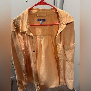 Urban Outfitters Peach Button Down Shirt